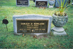 Gerald D Rowland 