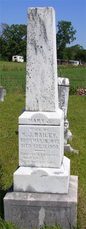 Mary Jane <I>Martin</I> Bailey 