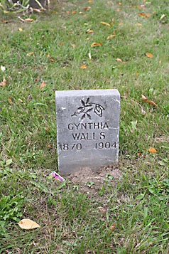 Cynthia Matilda <I>Winters</I> Walls 