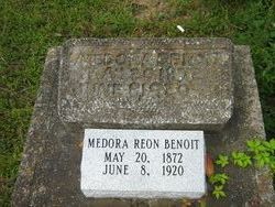 Medora “Dora” <I>Reon</I> Benoit 