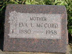 Eva Loretta <I>Wayt</I> McCord 
