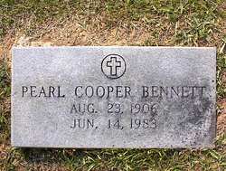 Pearl <I>Cooper</I> Bennett 