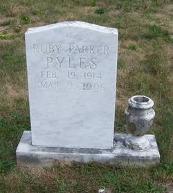 Ruby <I>Parker</I> Pyles 