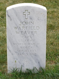 John Warfield Peyton Weaver 