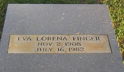 Eva Lorena <I>Carswell</I> Finger 