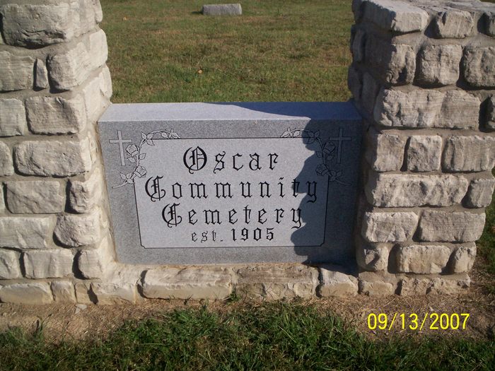 Oscar Community Cemetery