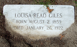 Louisa <I>Read</I> Giles 