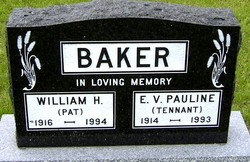 Pauline Elsie Vera <I>Tennant</I> Baker 