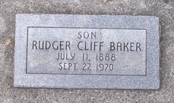 Rudger Clifford Baker 