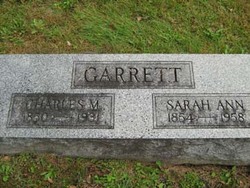 Sarah Ann <I>Johnson</I> Garrett 