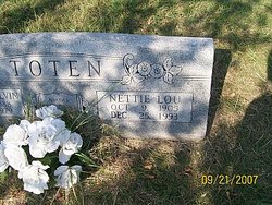 Nettie Lou <I>Eckols</I> Toten 