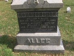 Mary A. <I>McCarty</I> Allee 
