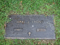 Opal J. <I>Abraham</I> Lyons 