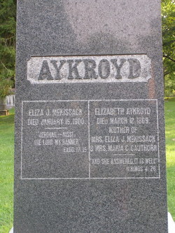Eliza J. <I>Aykroyd</I> McKissack 