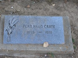 Fern M. <I>Haun</I> Crane 