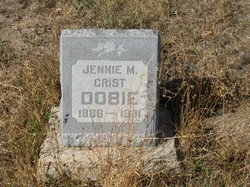 Jennie M. <I>Crist</I> Dobie 