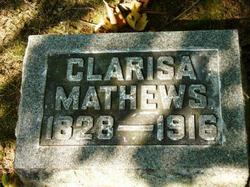 Clarisa <I>Williams</I> Mathews 