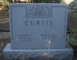 Irene Cleota <I>Hall</I> Curtis 