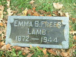 Emma B <I>Ehle</I> Frees-Lamb 