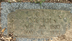 Ella Ellington <I>Hendrick</I> Nichols 