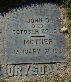 John D Drysdale 