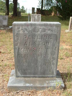 Pauline May Alston 