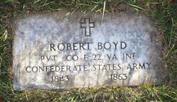 PVT Robert Boyd 