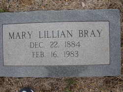 Mary Lillian <I>Shy</I> Bray 