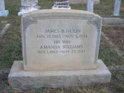 Amanda Jane <I>Williams</I> Hulin 