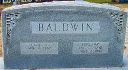 Effie May <I>Bateman</I> Baldwin 