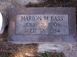 Marion M. Bass 