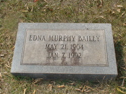 Edna <I>Murphy</I> Bailey 