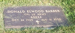 CPL Donald Elwood Barber 