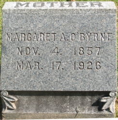 Margaret A. <I>Hayes</I> O'Byrne 