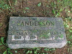 Lucy Jane <I>Brown</I> Anderson 