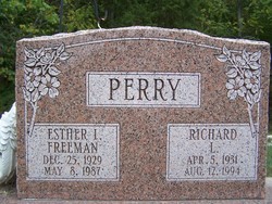 Esther I. <I>Freeman</I> Perry 