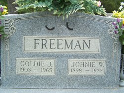 Goldie Jenevia <I>Bruner</I> Freeman 