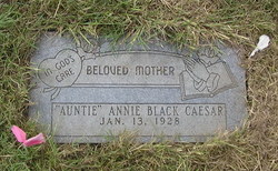 Annie Ruth <I>Stoglin</I> Black Caesar 
