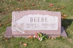 Bertha <I>Hewitt</I> Beebe 