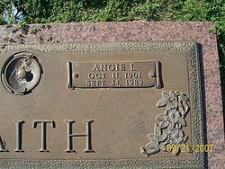 Angeline L “Angie” <I>Boultinghouse</I> Faith 