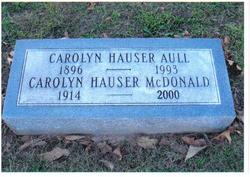 Carolyn <I>Hauser</I> Aull 