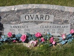Clara Ellen <I>Gerrard</I> Ovard 