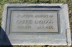 Carrie L. <I>Davis</I> Blood 