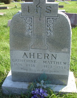 Catherine <I>Madden</I> Ahern 
