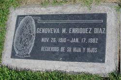 Genoveva M. <I>Enriquez</I> Diaz 