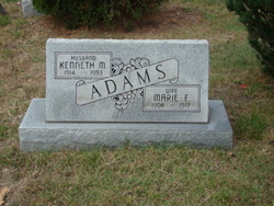 Marie F. <I>Chester</I> Adams 