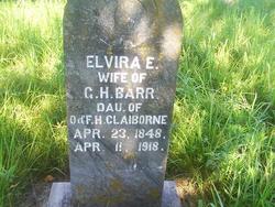 Elvira Elizabeth <I>Claiborne</I> Barr 
