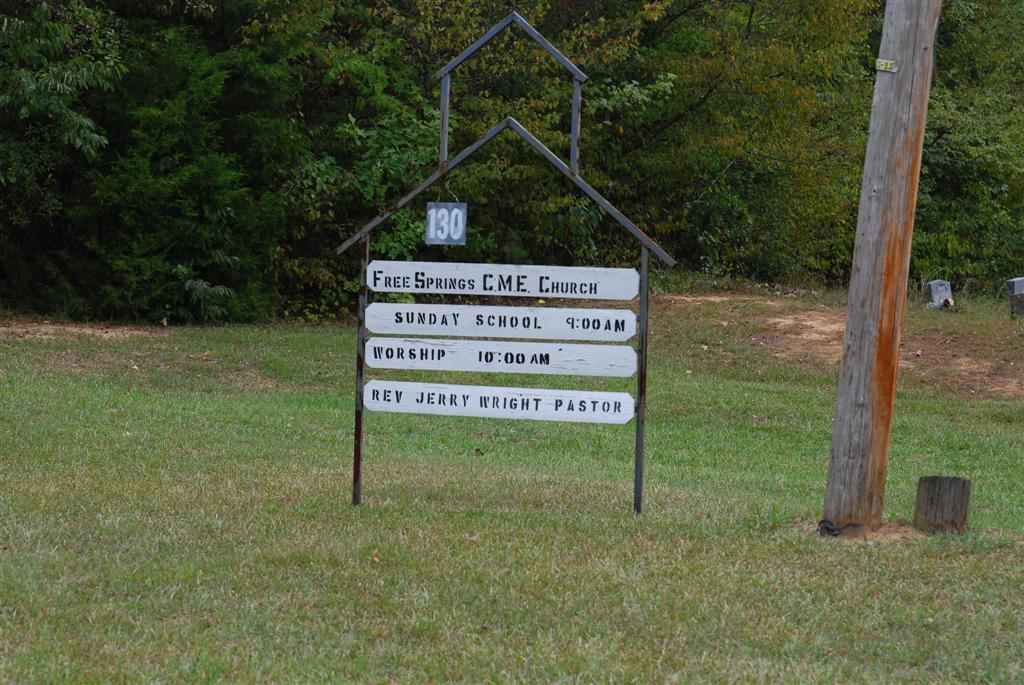 Free Springs CME Church Cemetery