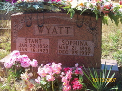 Sophina <I>Ward</I> Wyatt 