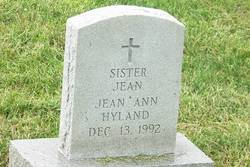 Sr Jean Ann Hyland 